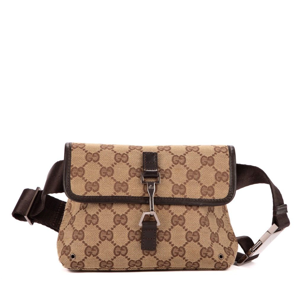 Gucci Brown and Tan Shoulder Bag
